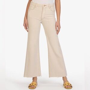 NWT Kut from the Kloth Meg High Rise Fab Ab Wide Leg, size 10